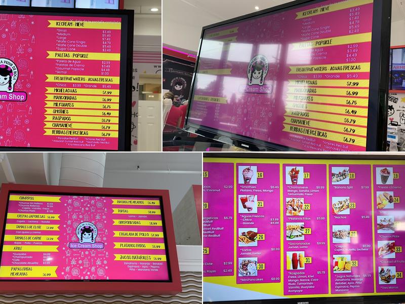 La Michoacana Renton LLC Menu