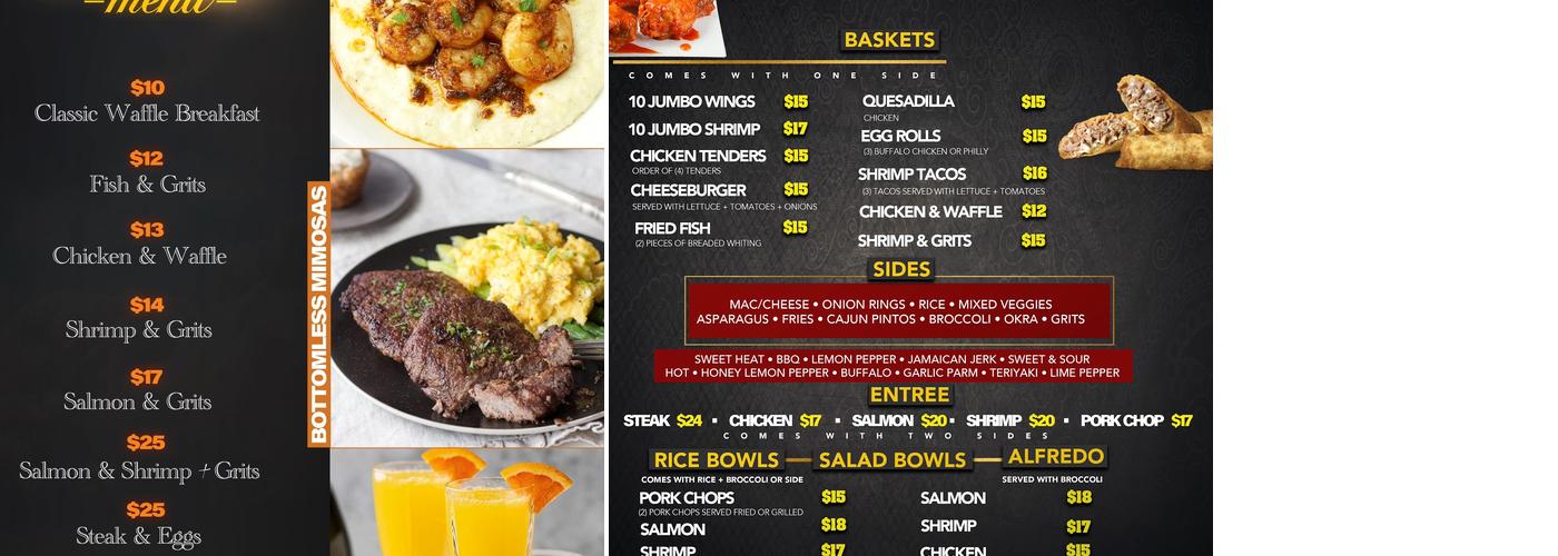 Hawthorne's On The Rocks Menu