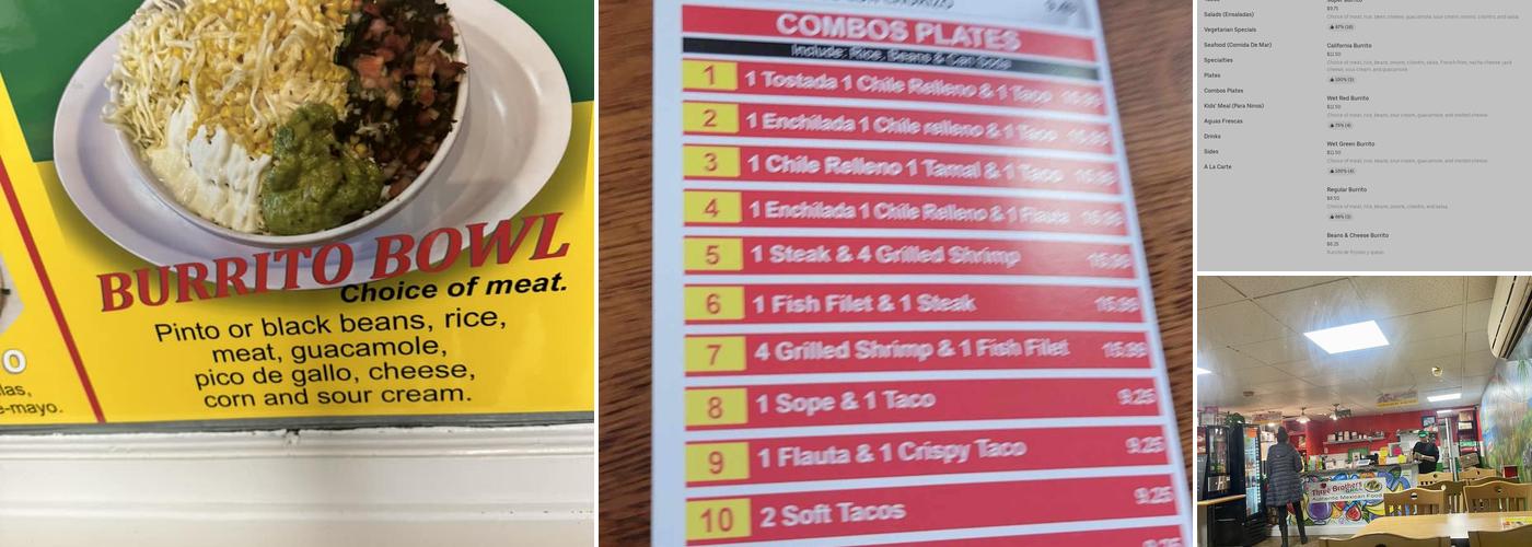 Three Brothers Grill Menu