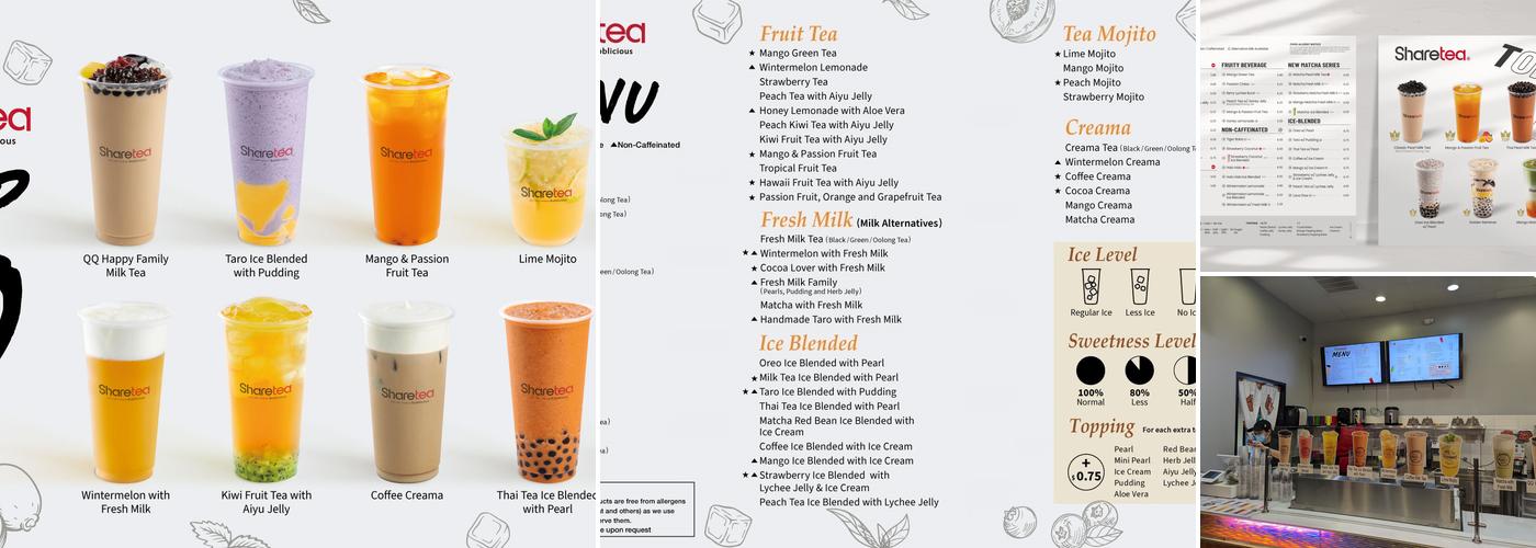 Sharetea Menu