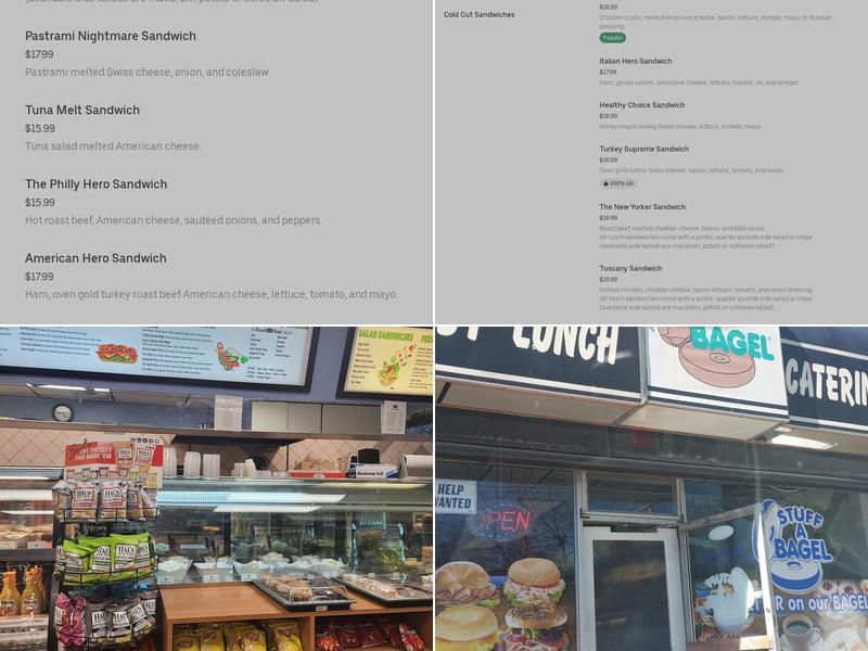 Stuff A Bagel Menu