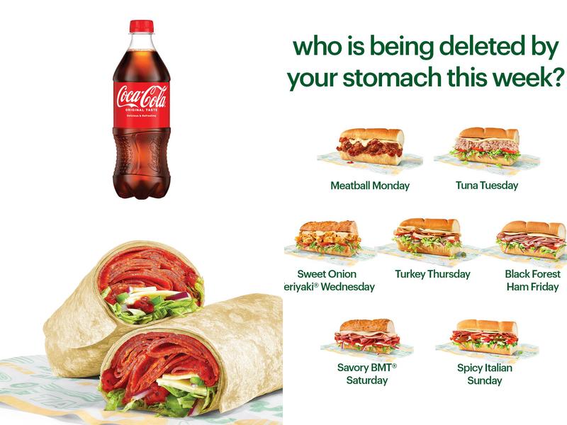 Subway Menu