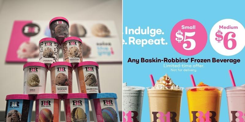 Baskin-Robbins Menu