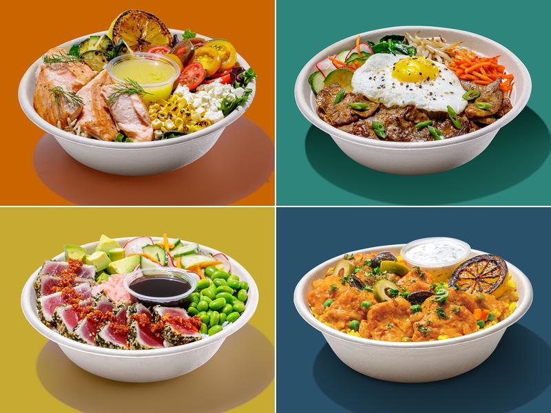 Roadtrip Bowls Made by Lazy Dog