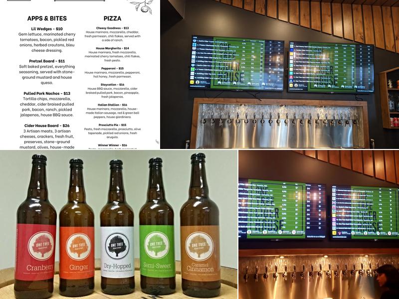 One Tree Cider House Menu