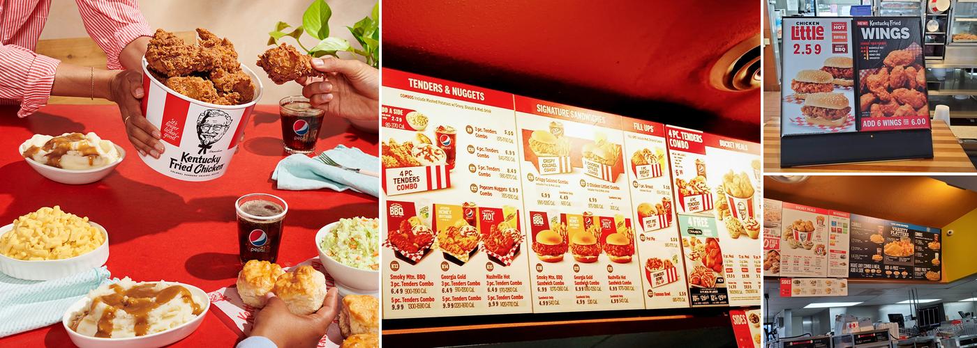KFC Menu