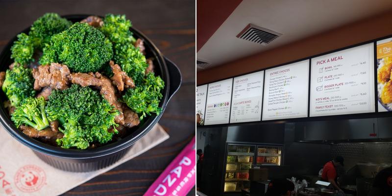 Panda Express Menu
