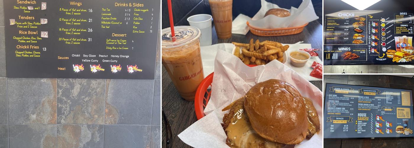 Chickii Menu
