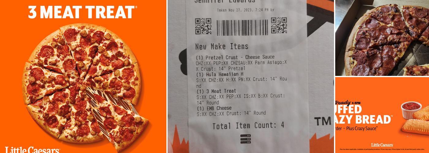 Little Caesars Pizza Menu