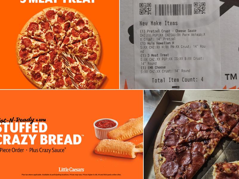 Little Caesars Pizza Menu