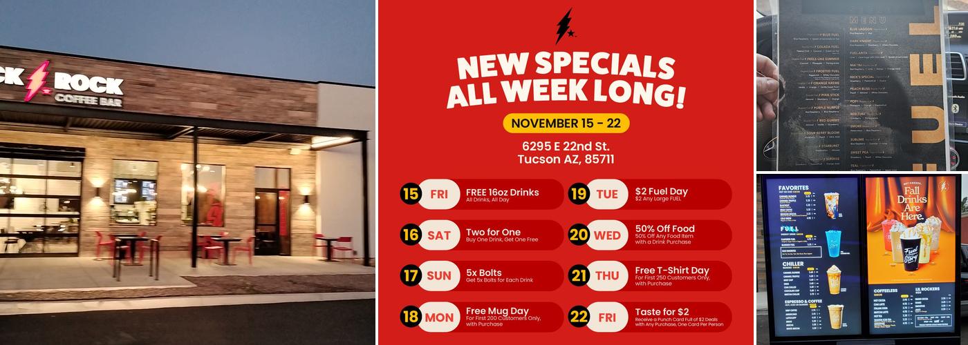 Black Rock Coffee Bar Menu