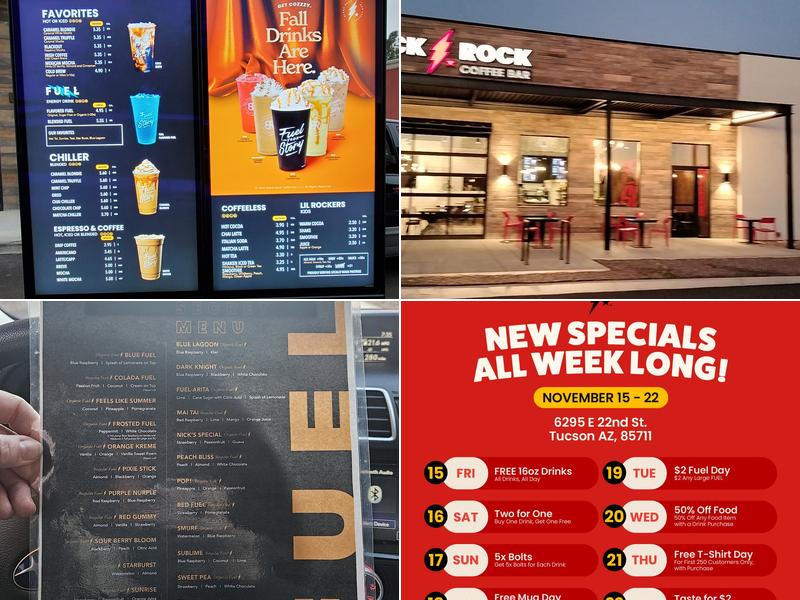 Black Rock Coffee Bar Menu