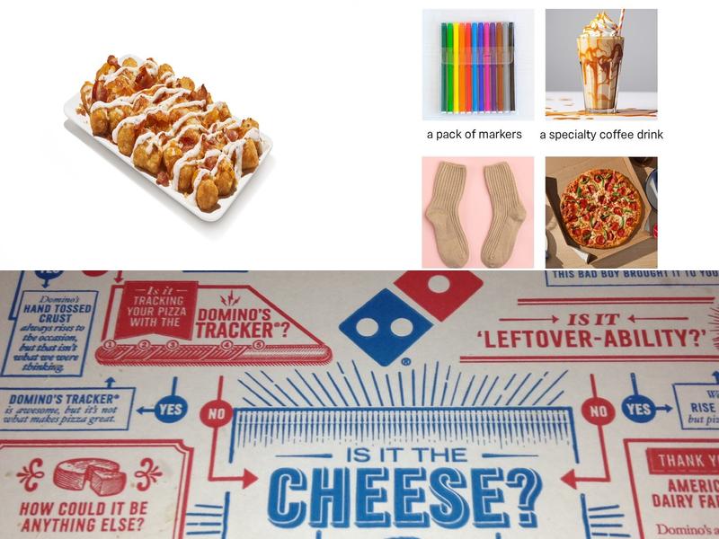 Domino's Pizza Menu