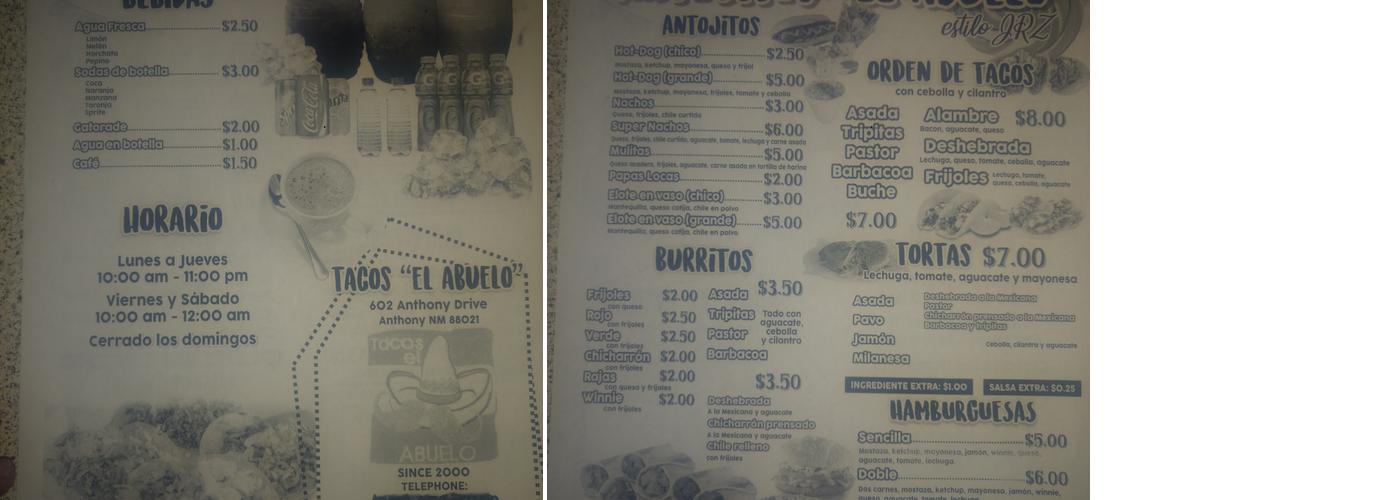 Antojitos 
