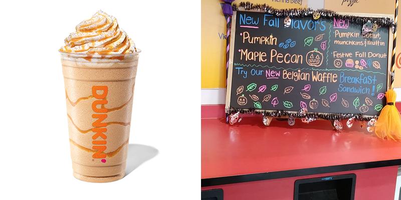 Dunkin' Menu