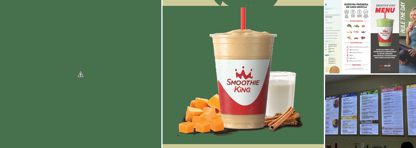 Smoothie King Menu