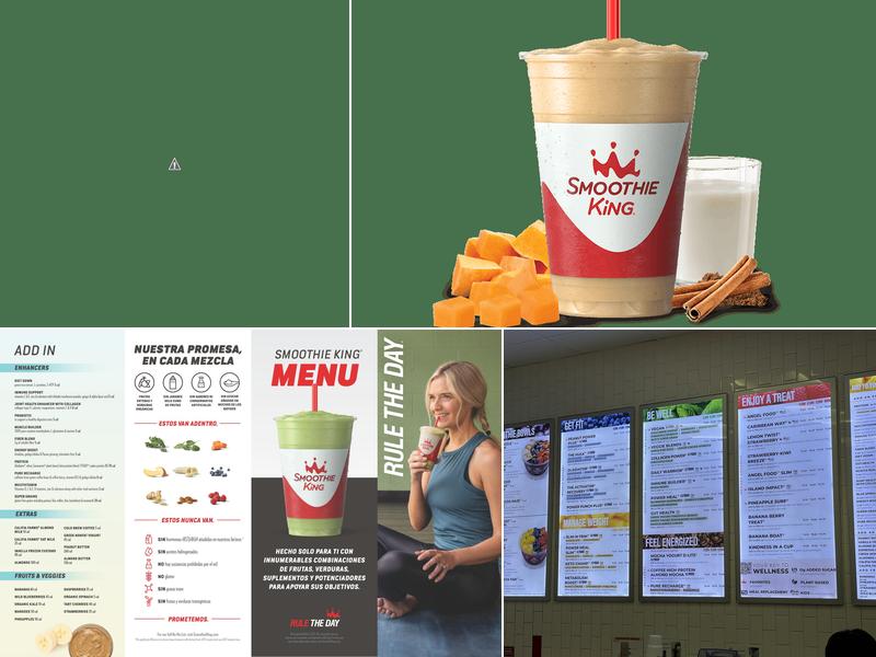 Smoothie King Menu
