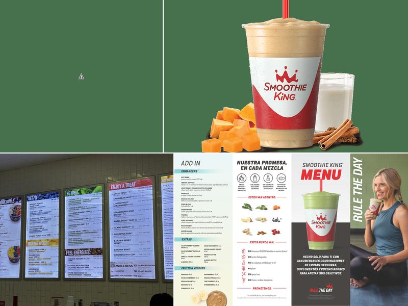Smoothie King Menu