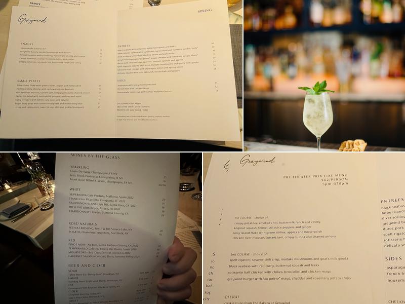 Greywind Menu