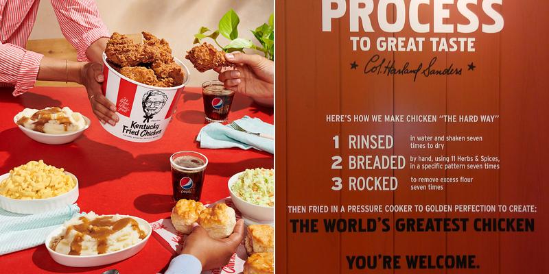 KFC Menu
