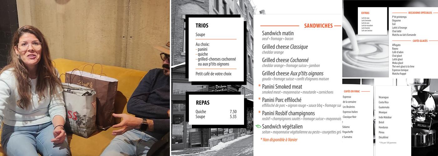 Brûlerie Vieux-Limoilou Menu