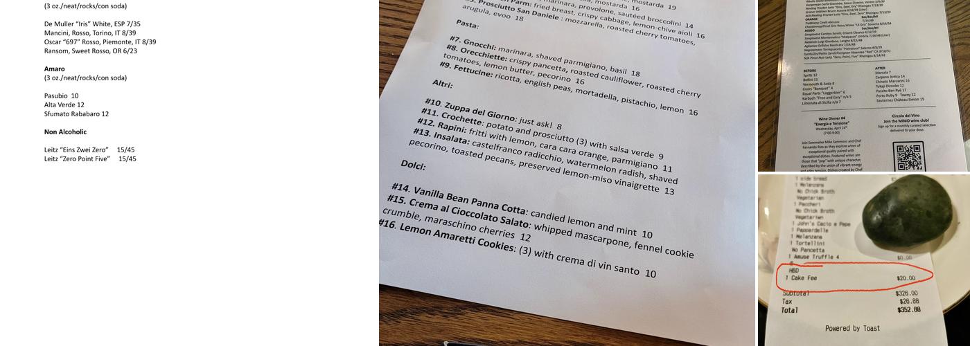 Mimo Menu