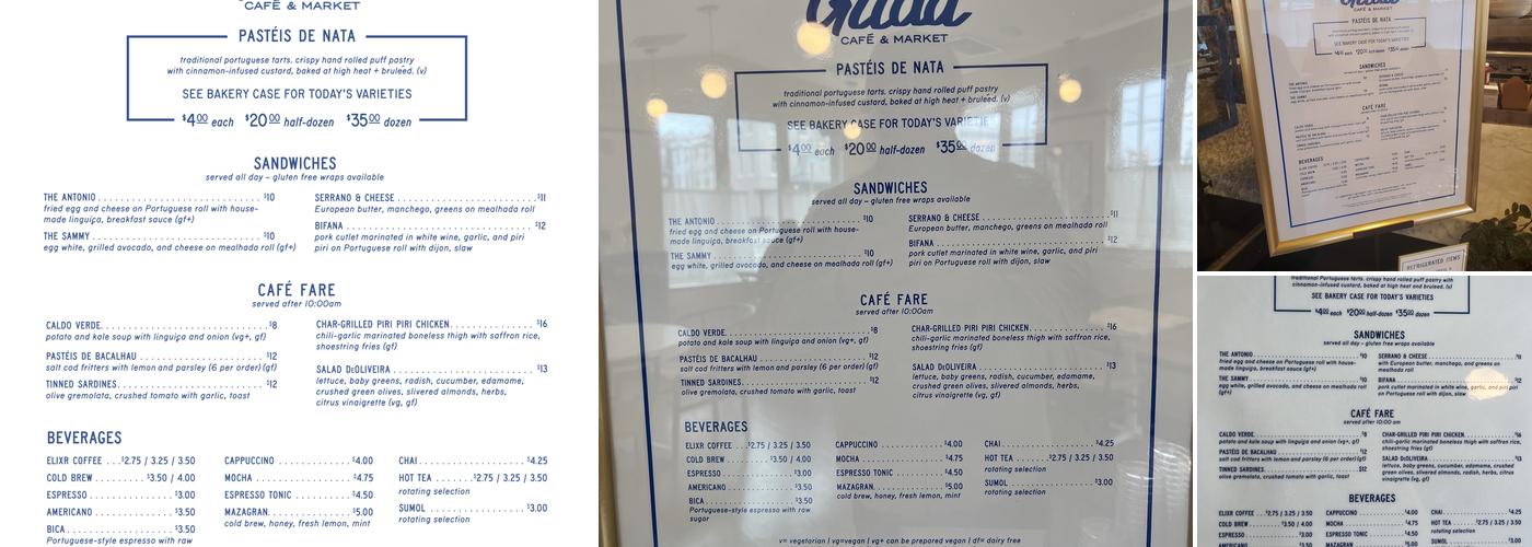Gilda Menu