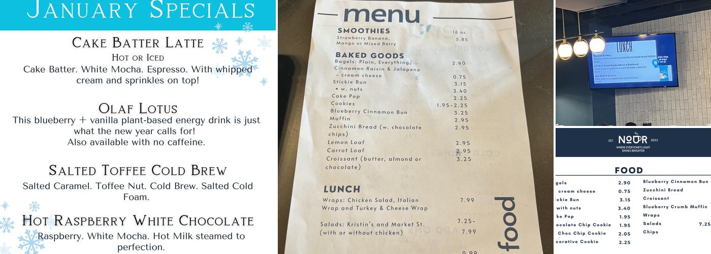 Nour Menu