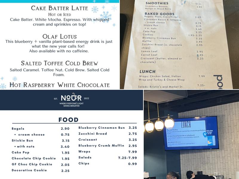 Nour Menu