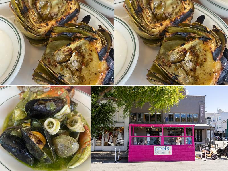 Popi's Oysterette 2095 Chestnut St, San Francisco