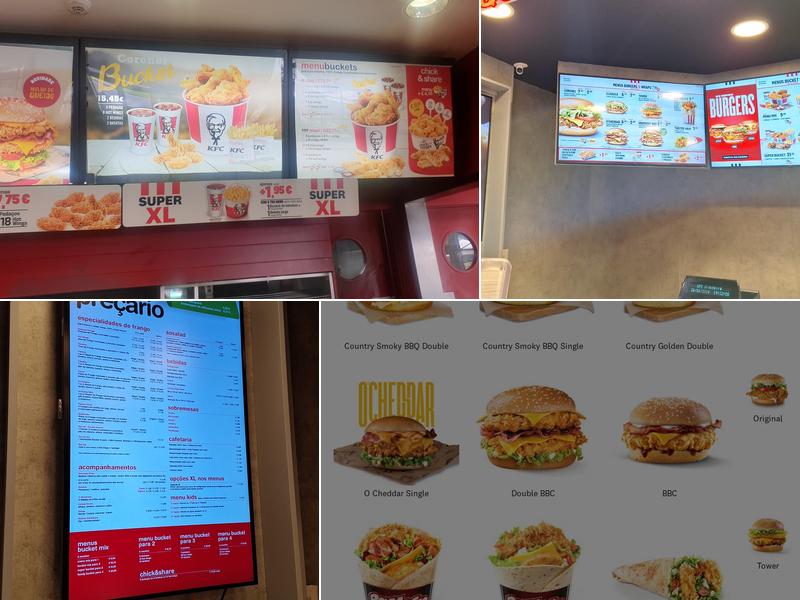 KFC Menu