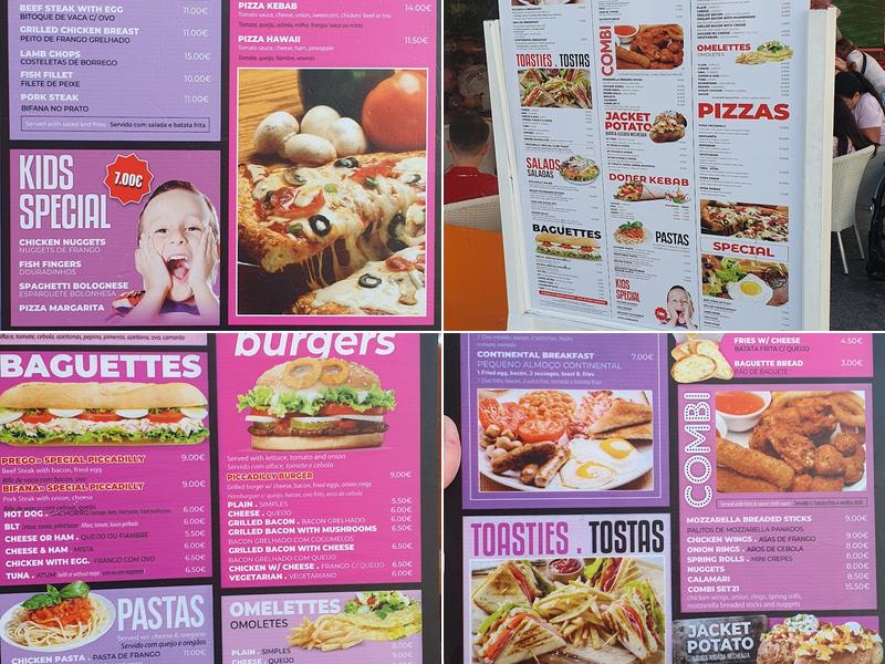 Kebab shop Movel 1 Menu