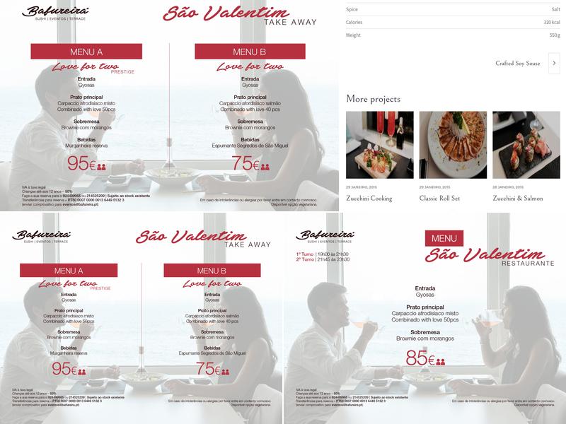 Bafureira Club Menu