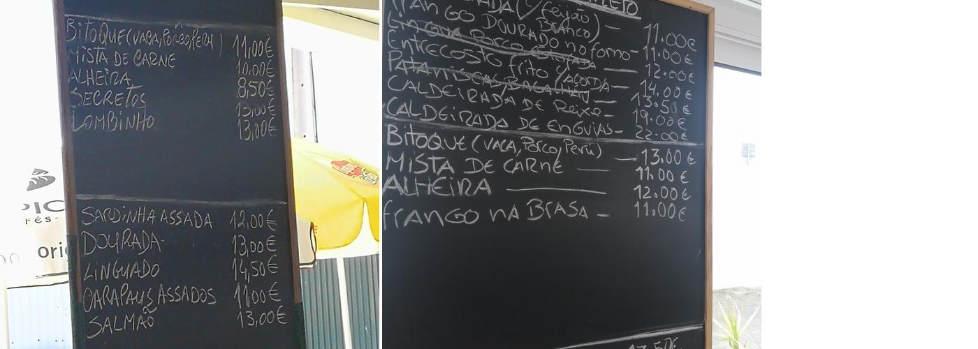 Âncora Menu