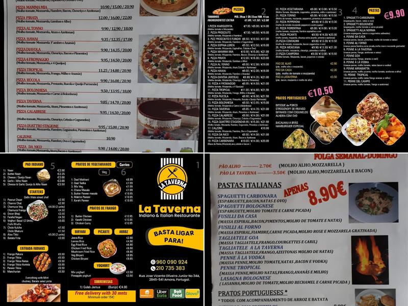 La Taverna Menu