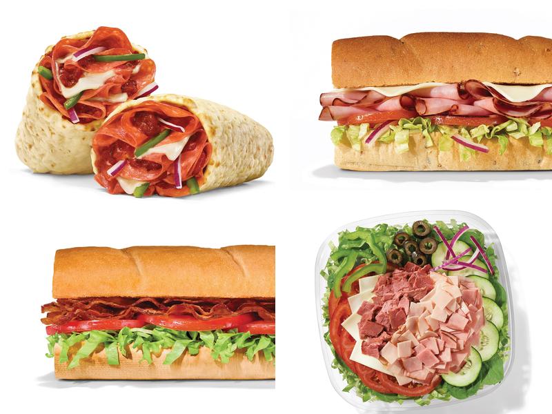 Subway Menu