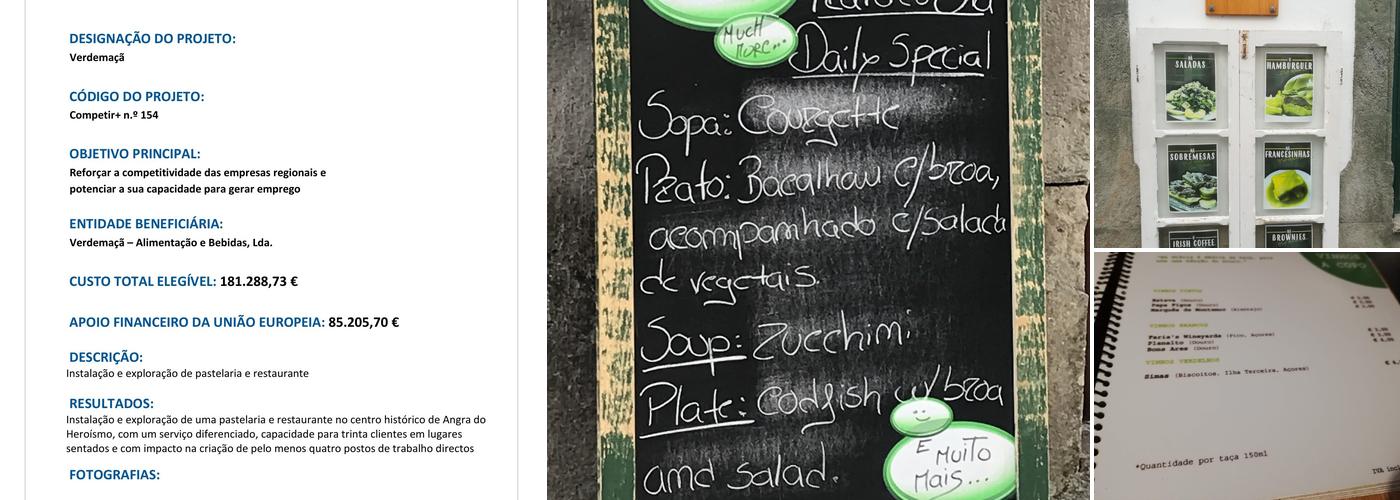 Verde Maçã Menu