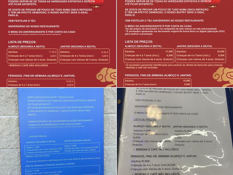 Restaurante Wok Home Menu