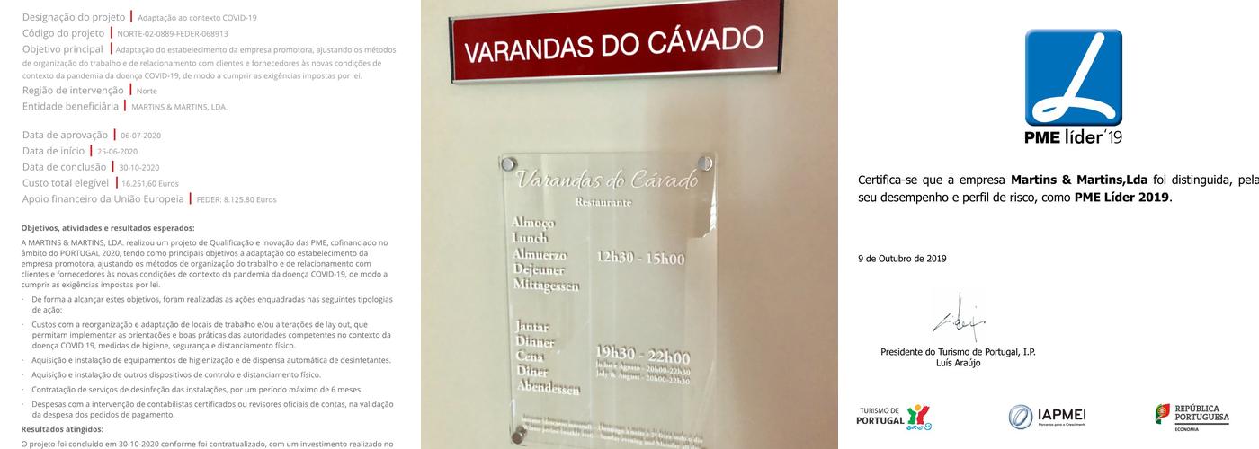 Restaurant (Restaurante Varandas do Cávado) Menu