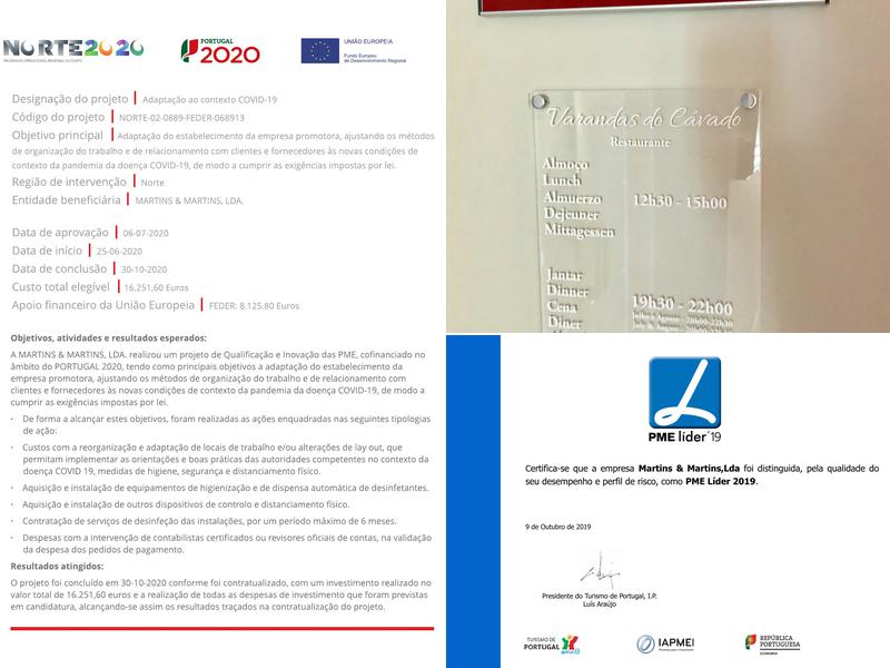 Restaurant (Restaurante Varandas do Cávado) Menu