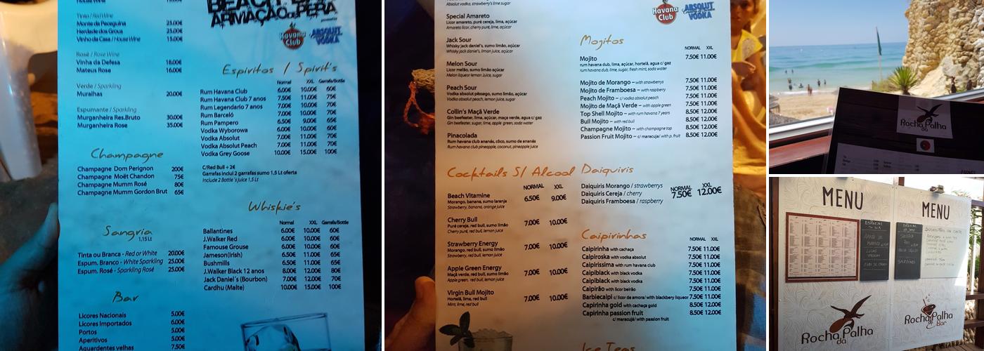 Rocha da Palha (Restaurante Rocha da Palha) Menu