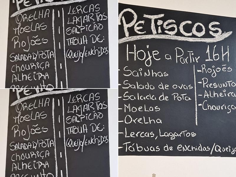 A Tasca do Branquinho Menu