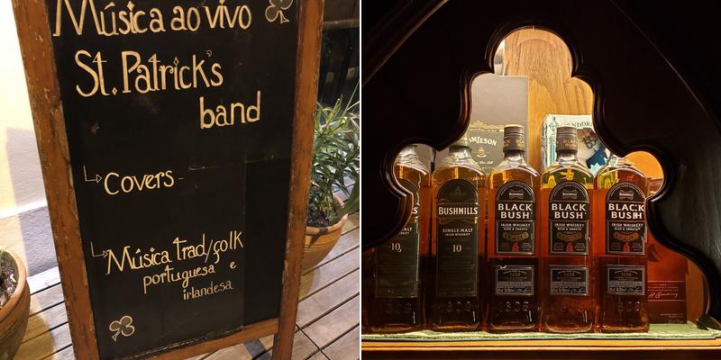 St. Patrick's Irish Pub Menu