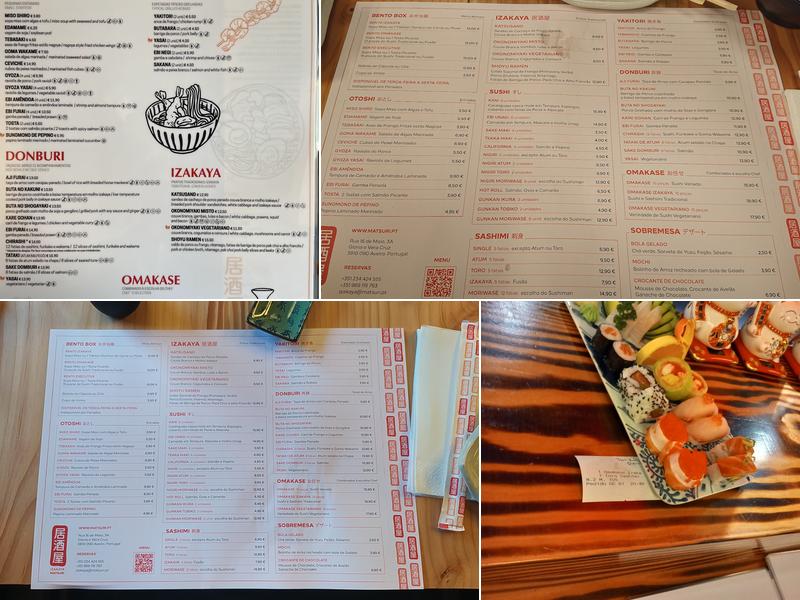 Izakaya Matsuri Menu