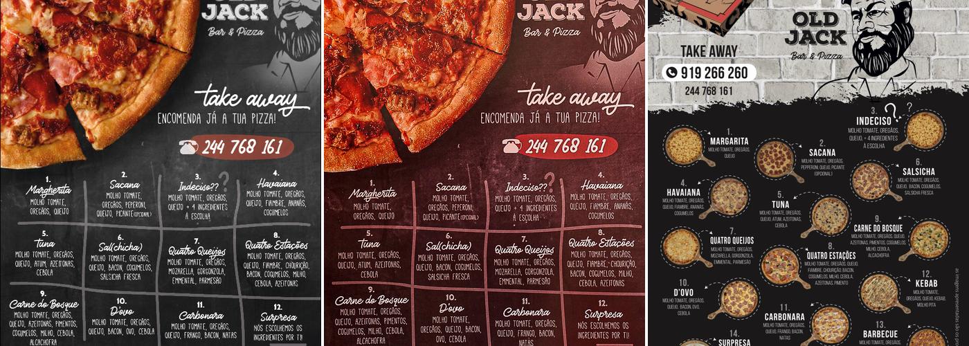 Old Jack Menu