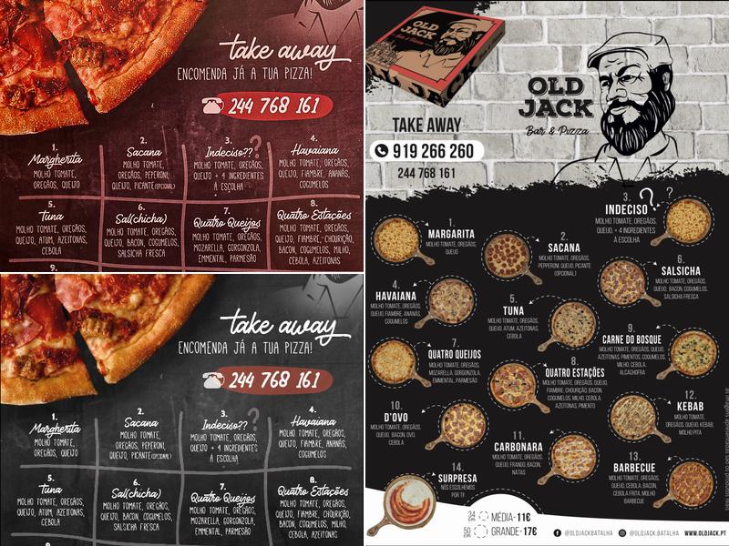 Old Jack Menu