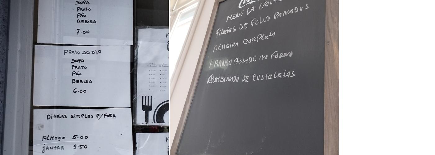 O Garfo Menu