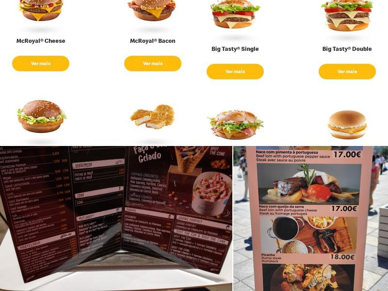 McDonald's Menu
