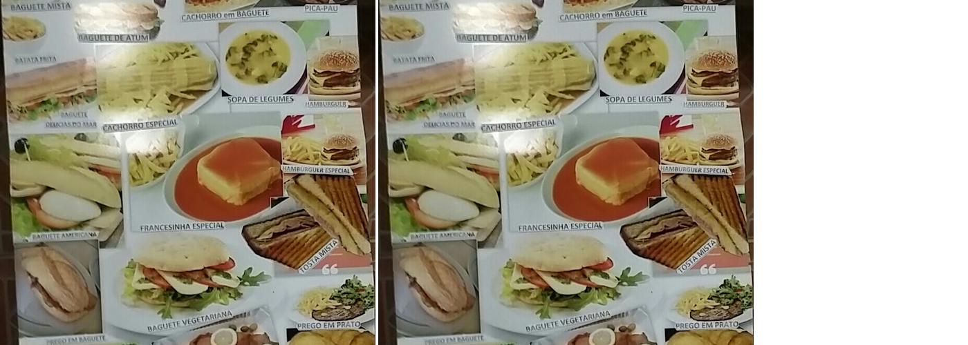 Café Cantarinha 1 Menu