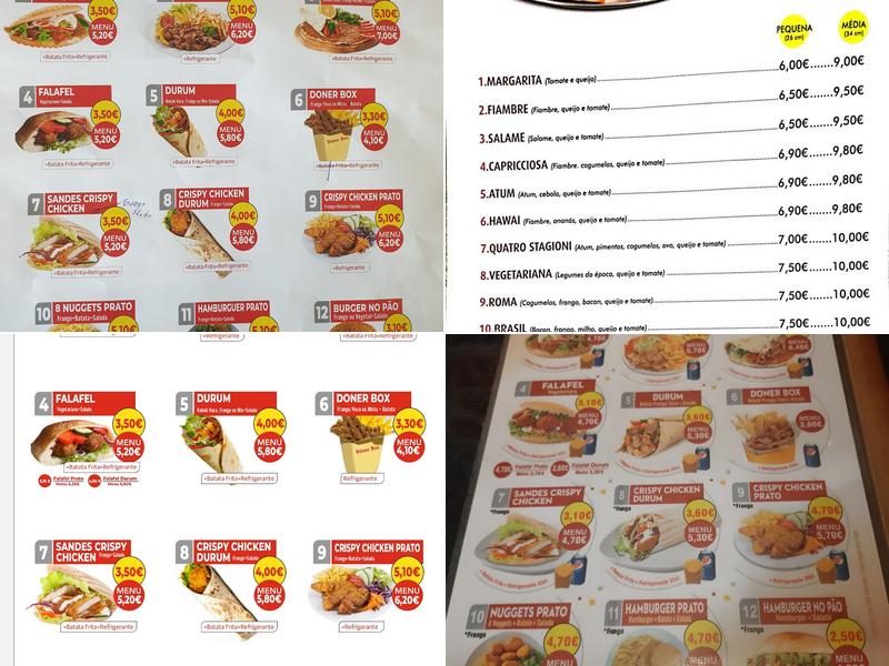 Yo Yo Kebab Haus Menu